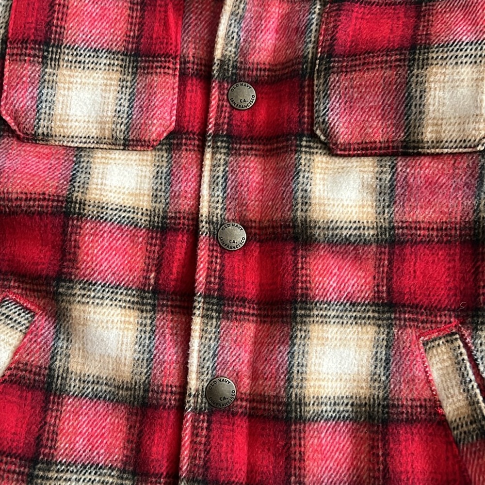 Flannel shacket - Picture 3 of 5